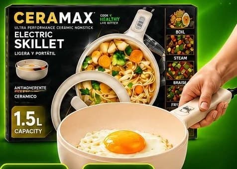 Sartén eléctrica Ceramax